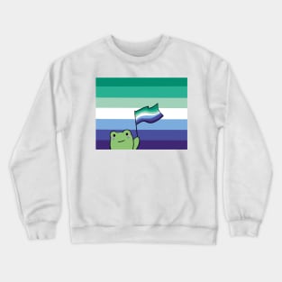 Rana gay male pride Crewneck Sweatshirt